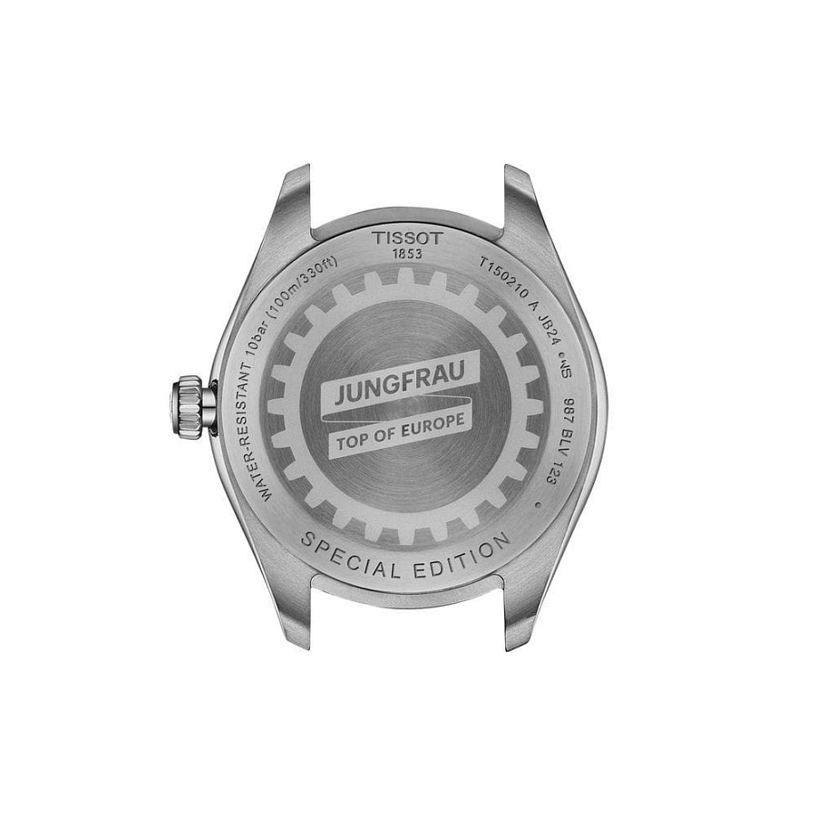 Часы Tissot PR 100 Jungfraubahn Quartz 34mm T150.210.11.041.01 — Швейцария, кварцевые