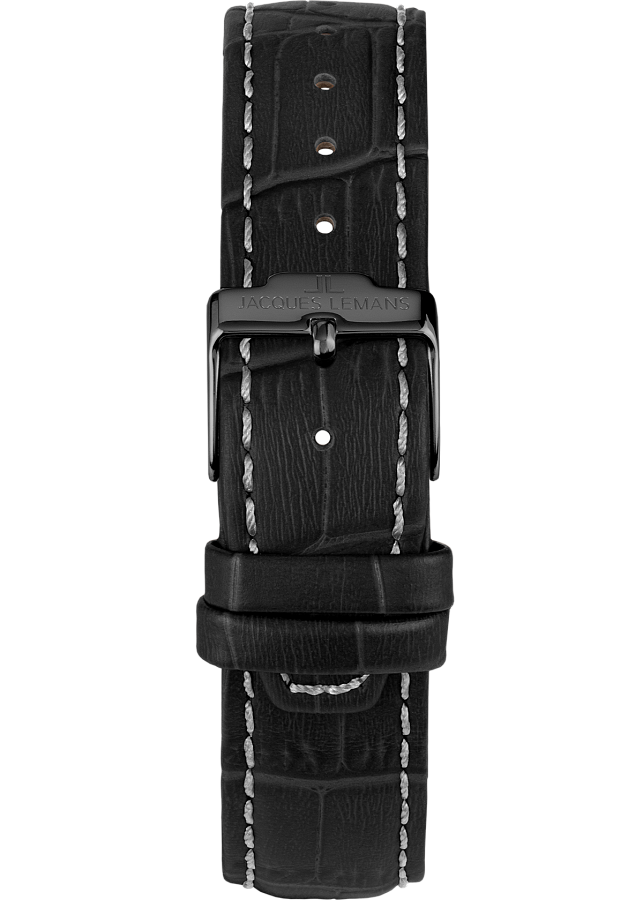 Часы Jacques Lemans 42-2F — кожаный, мужские