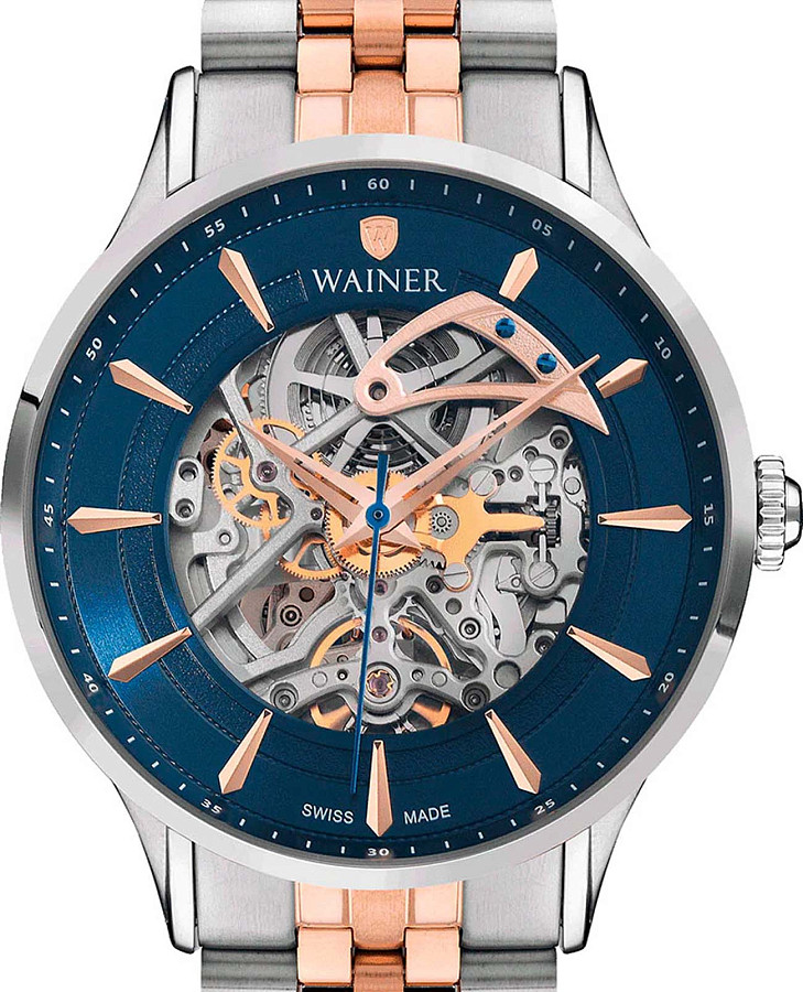 Часы Wainer Iconic WA.25705-D — механические, сталь