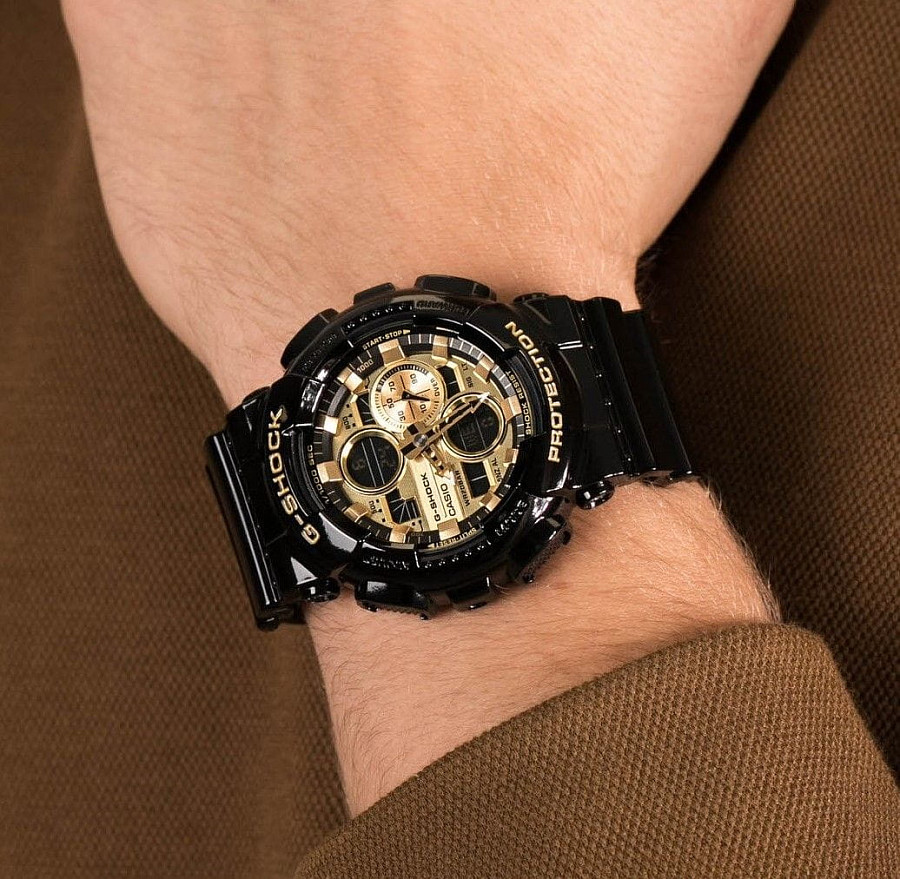 Часы Casio G-Shock GA-140GB-1A1DR (GA-140GB-1A1) — электронные, пластик