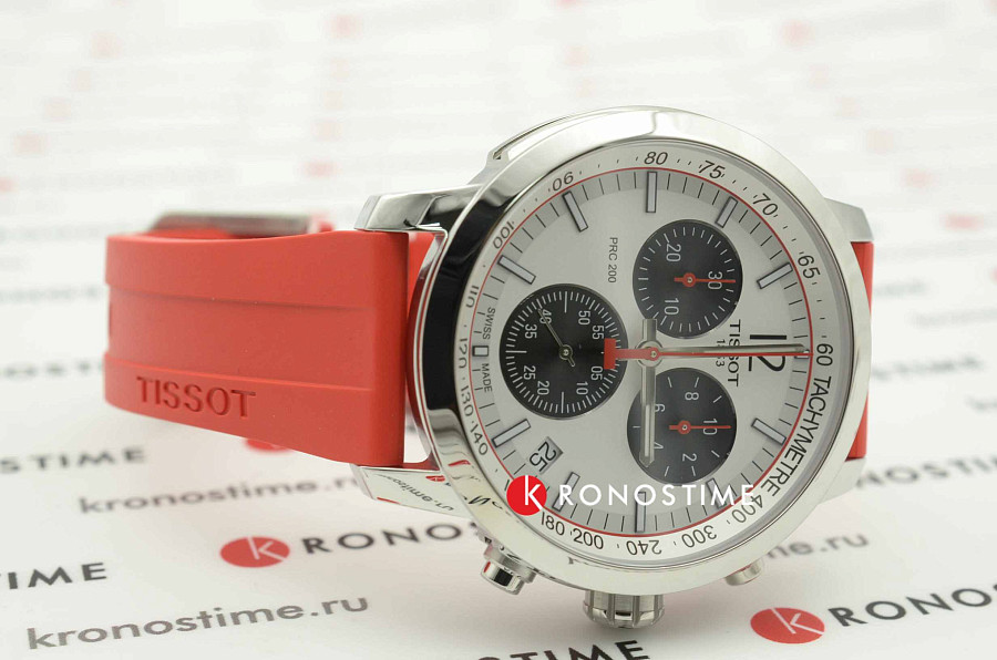 Часы Tissot PRC 200 IIHF Swiss Edition T114.417.17.037.01 — мужские, каучук
