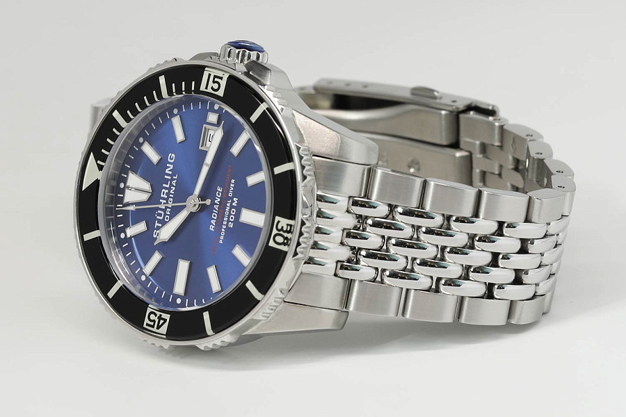 Часы Stuhrling Aquadiver 1006.03 — сталь металл, США