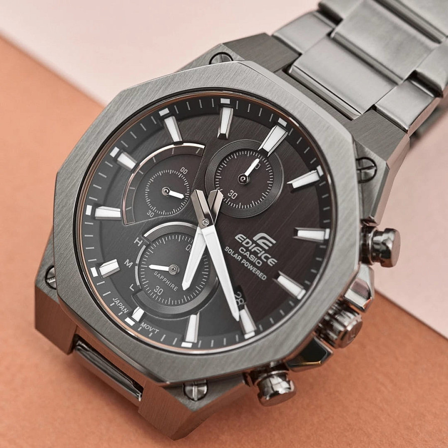 Часы Casio Edifice EFS-S570DC-1A — металл сталь, Япония