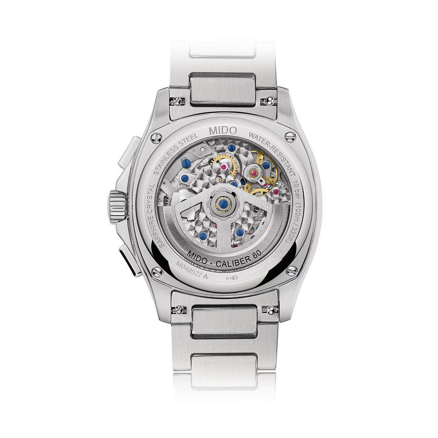 Часы Mido Multifort TV Chronograph M049.527.11.081.00 — нержавеющая сталь, мужские