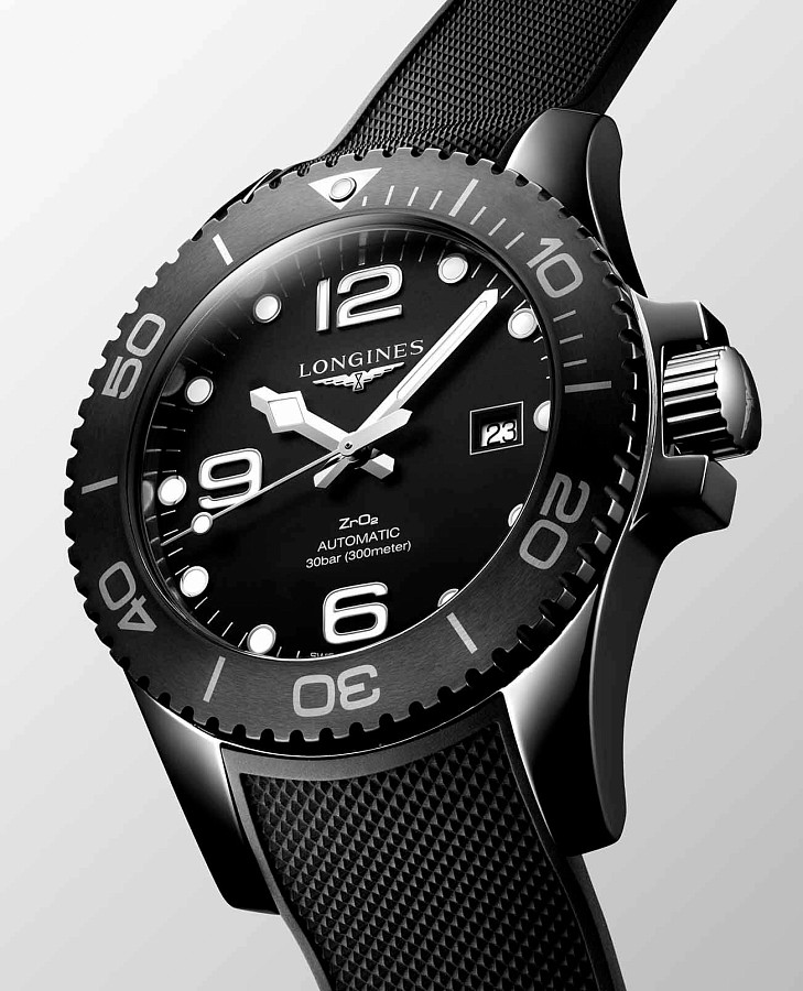 Часы Longines HydroConquest L3.784.4.56.9 — каучук, мужские