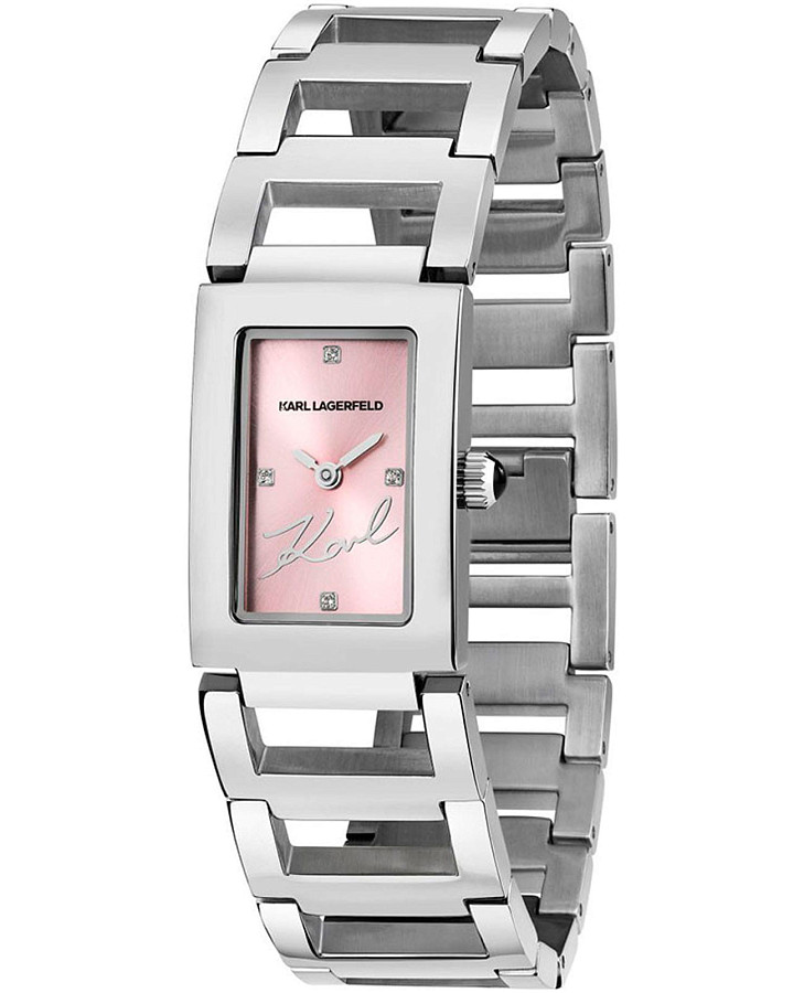 Часы Karl Lagerfeld Paris R0553103505 — женские, розовый