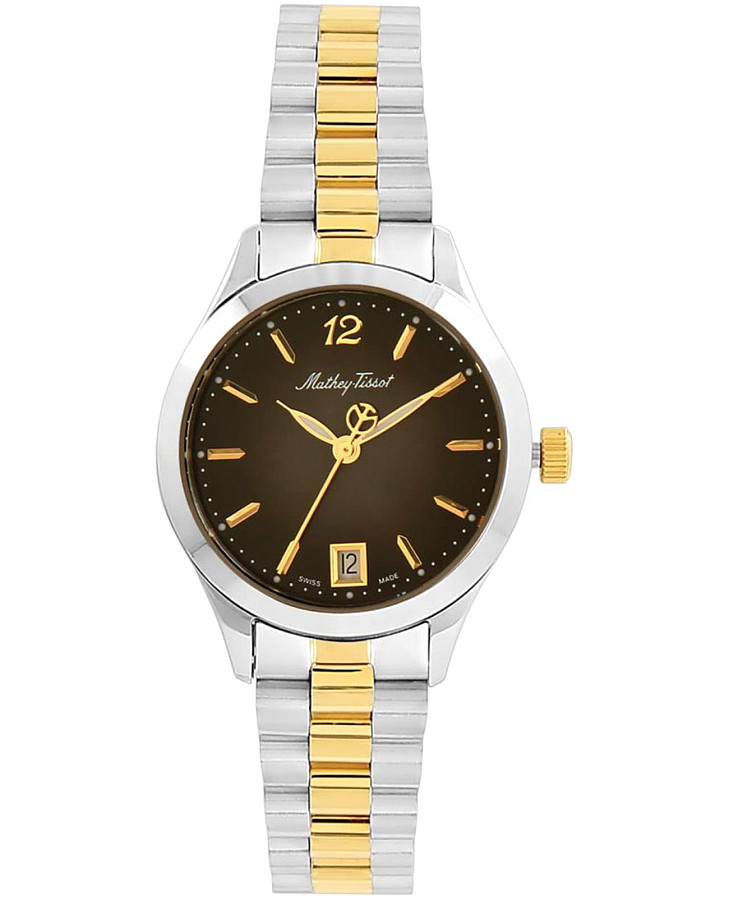 Часы Mathey-Tissot Urban D411MBN — женские, коричневый