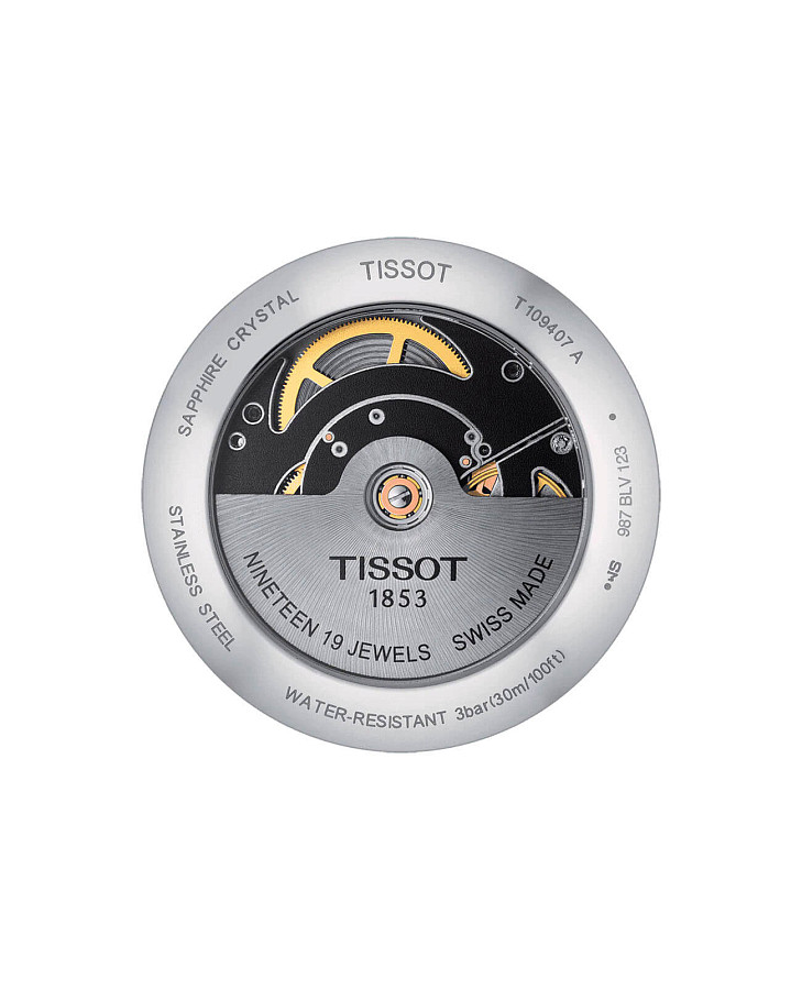 Часы Tissot Everytime Swissmatic T109.407.16.031.00 — сталь металл, Швейцария