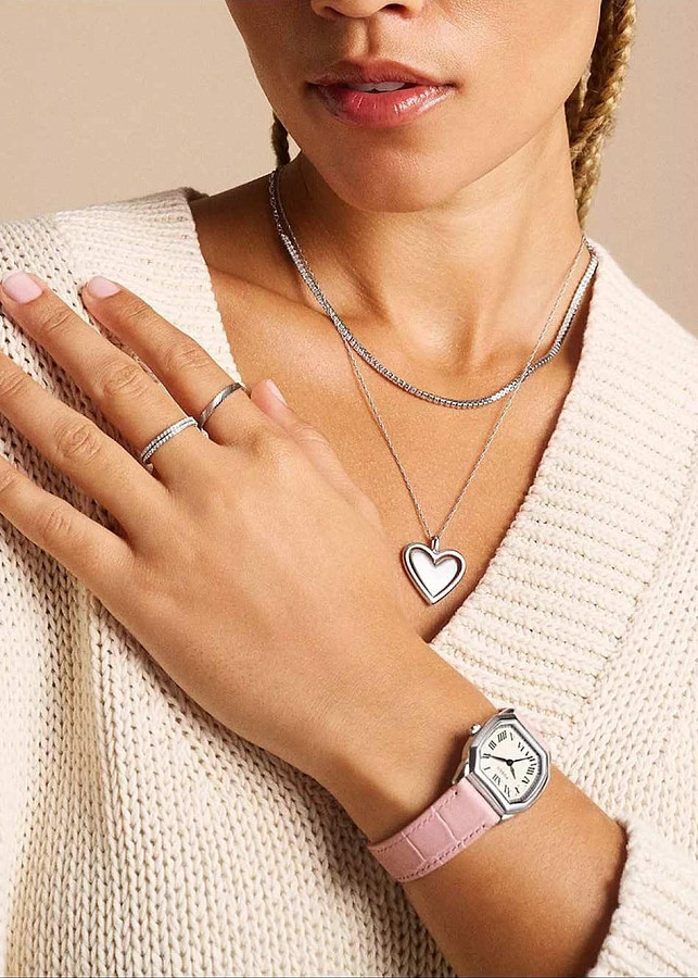 Часы Fossil Harlow ES5406 — сталь металл, США
