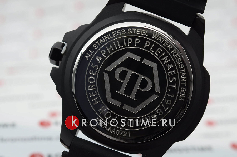 Часы Philipp Plein The Skull PWAAA0721 — силикон, мужские