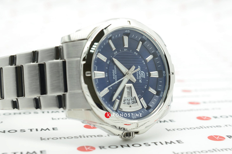 Часы Casio Edifice EF-129D-2A — Япония, кварцевые