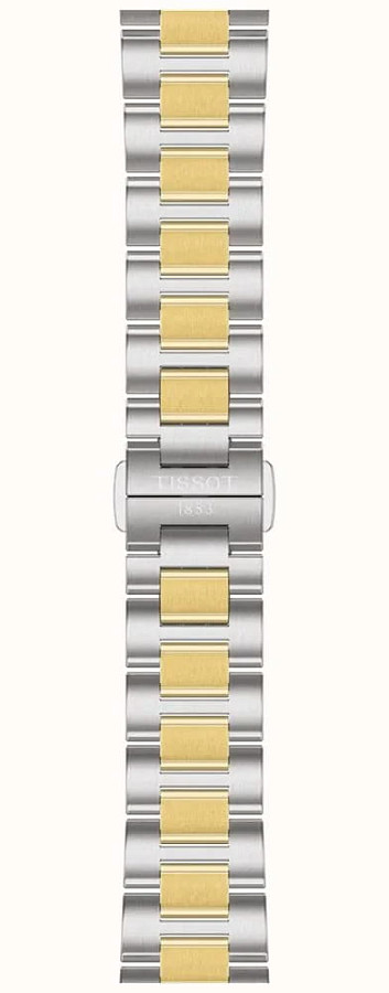 Часы Tissot PRC 100 Solar Quartz 34mm T151.822.22.031.00 — нержавеющая сталь с pvd-покрытием, женские