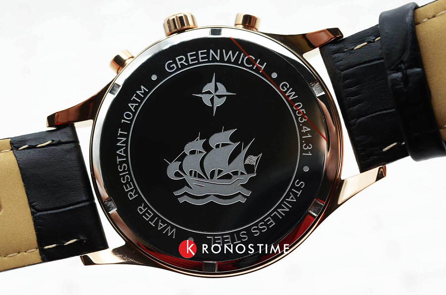 Часы Greenwich Skipper GW 053.41.31 — Англия, кварцевые