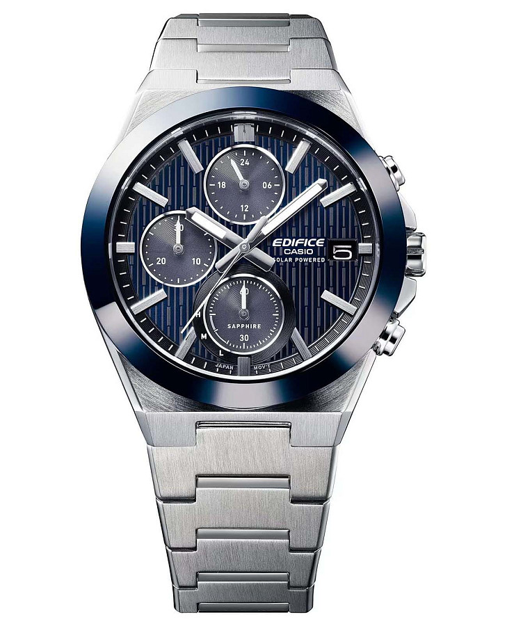 Часы Casio Edifice EFS-S650D-2A — кварцевые, металл сталь