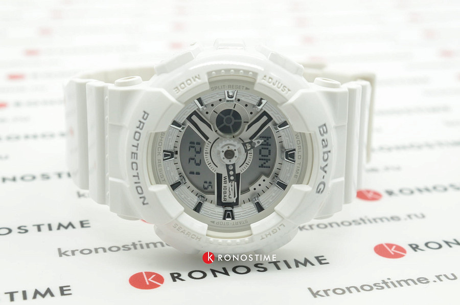 Часы Casio Baby-G BA-110-7A3 — кварцевые, Япония, женские