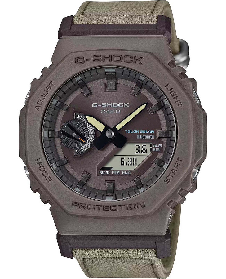 Часы Casio G-Shock GA-B2100CT-5ADR (GA-B2100CT-5A) — мужские, коричневый