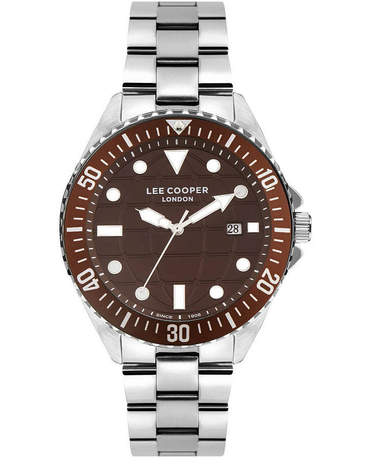 Часы Lee Cooper LC07541.340 — мужские, коричневый