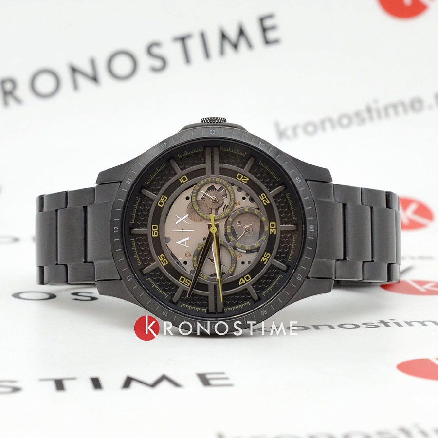 Часы Armani Exchange Hampton AX2460 — кварцевые, металл сталь