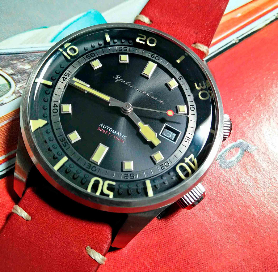 Часы Spinnaker Bradner SP-5062-01 — мужские, кожаный