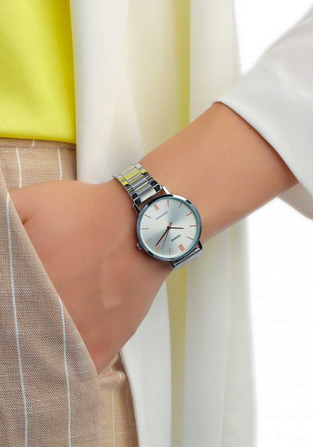 Часы Casio Collection LTP-VT01D-7B — кварцевые, металл сталь