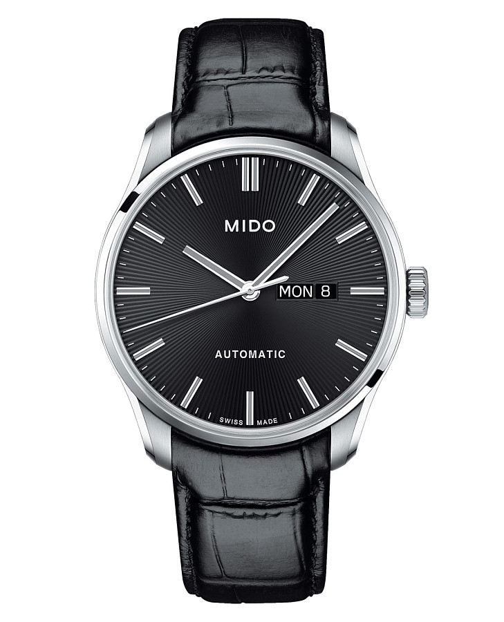 Часы Mido Belluna Sunray M024.630.16.051.00 — мужские, черный