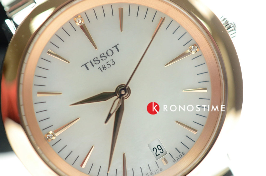 Часы Tissot T-Gold Glendora T929.210.41.116.00 — золото сталь металл, Швейцария
