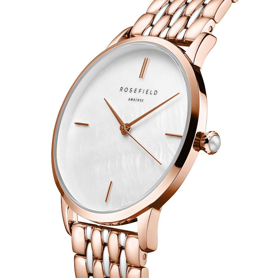 Часы Rosefield The Pearl RMRSR-R03 — кварцевые, сталь металл