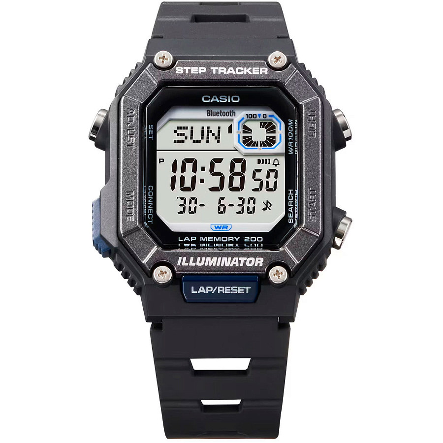 Часы Casio Collection WS-B1000-1AVDF (WS-B1000-1A) — Япония, электронные