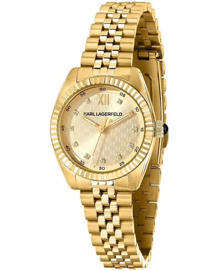 Часы Karl Lagerfeld Timeless Code Mini R0553109501 — женские, золотой