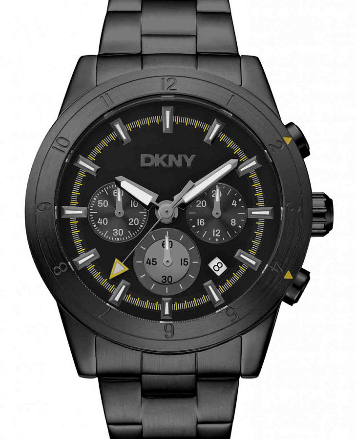 Часы DKNY Bryant Park Chrono DK1G051M0075 — кварцевые, металл сталь
