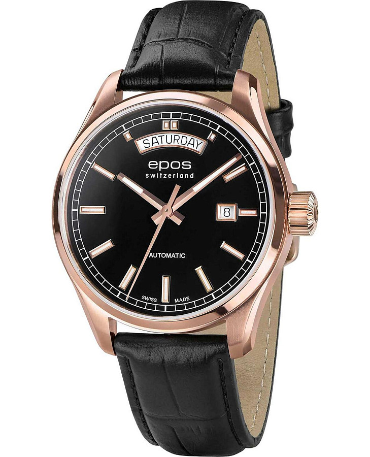 Часы Epos Passion 3501.142.24.95.25 — мужские, черный