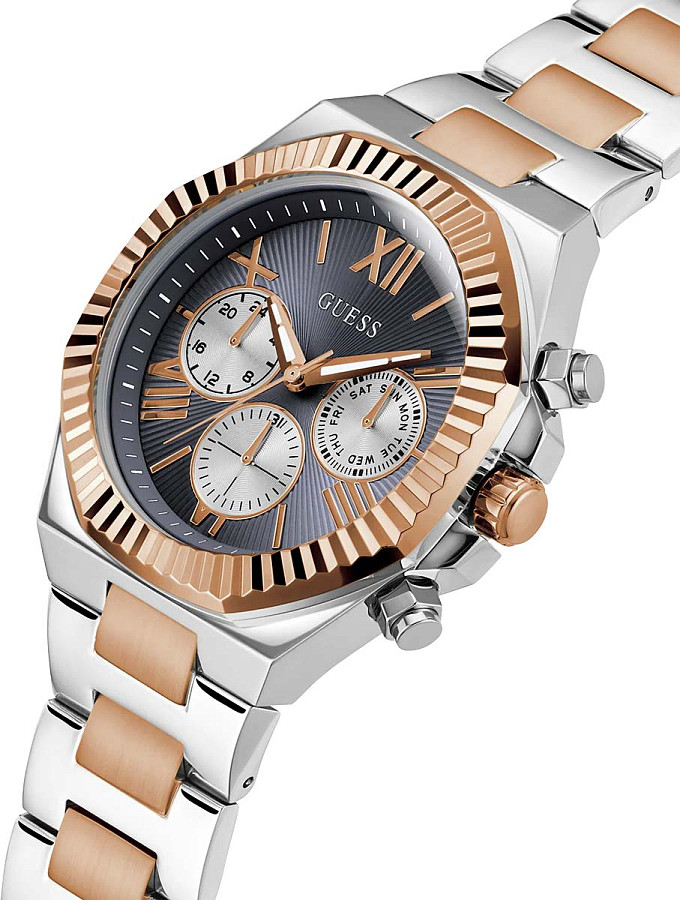 Часы Guess Sport Equity GW0703G4 — мужские, нержавеющая сталь с ip-покрытием