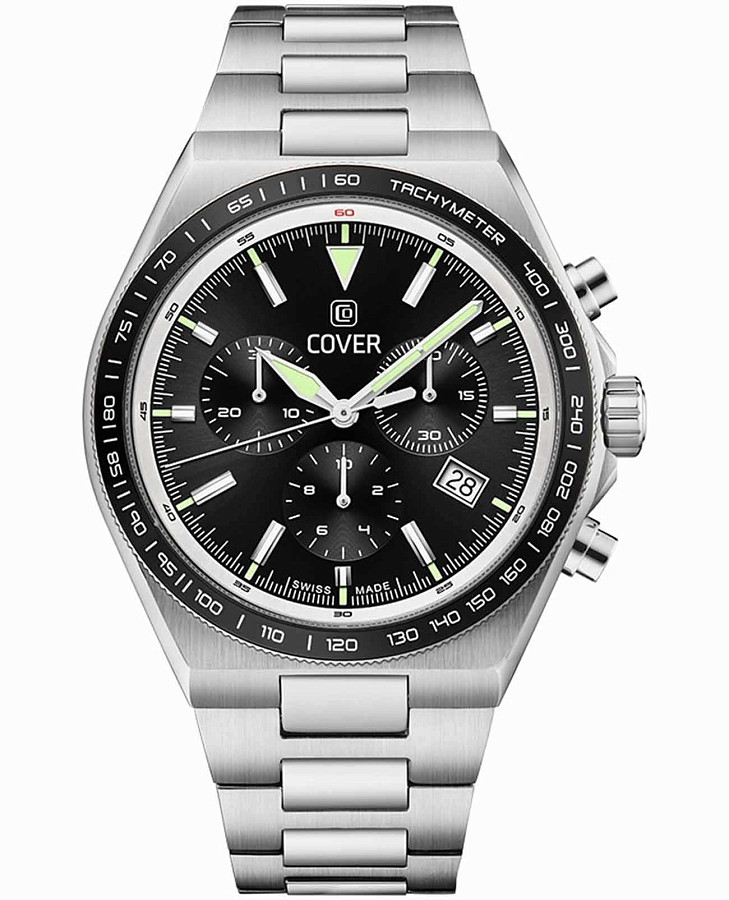 Часы Cover Iconosteel CO212.01 — мужские, черный