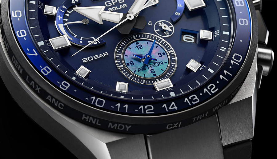 Часы Seiko Astron GPS Solar SSE167J1 — Япония, кварцевые