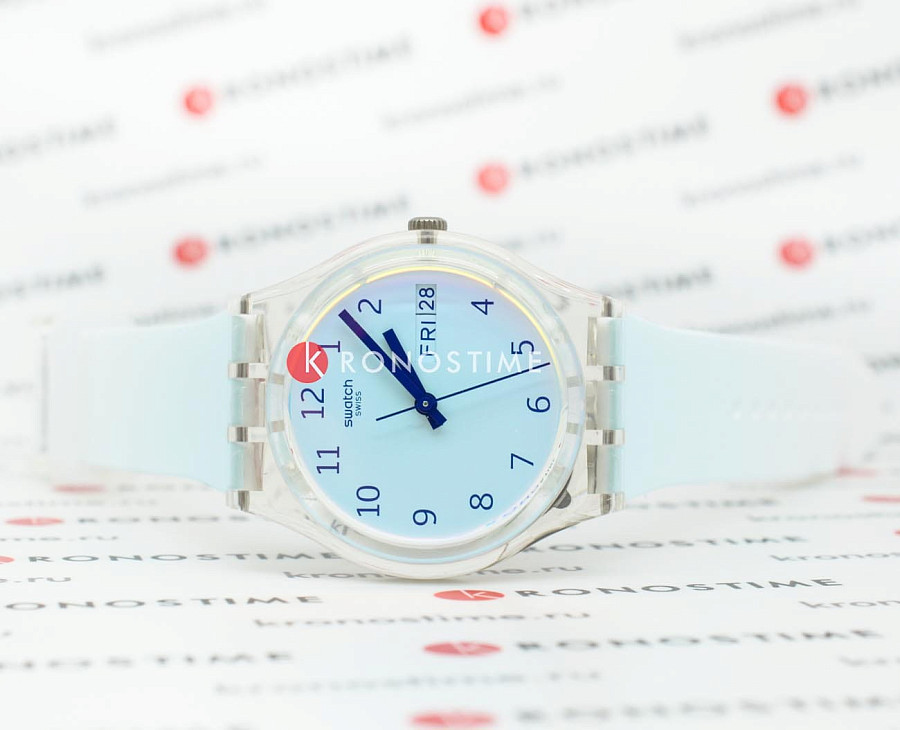Часы Swatch Gent Standard GE713 — кварцевые, пластик