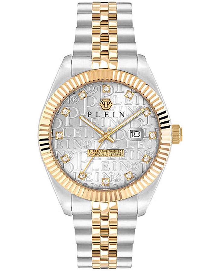 Часы Philipp Plein Date Superlative Gent PWMFA0425 — мужские, серебристый