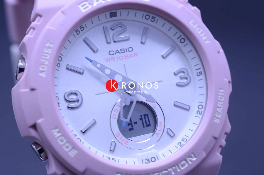 Часы Casio Baby-G BGA-260SC-4A — женские, розовый