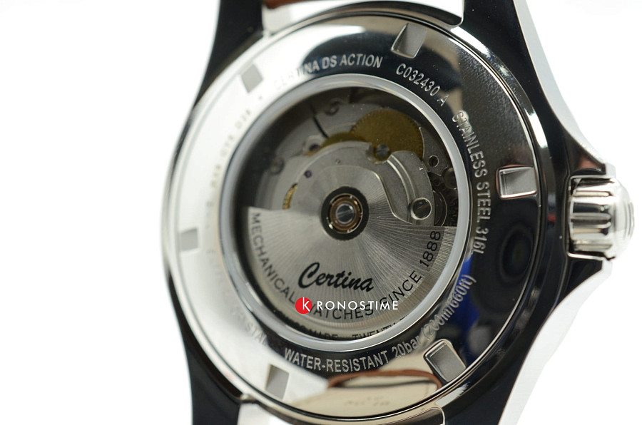 Часы Certina DS Action Day-Date Powermatic 80 C032.430.16.041.00 — мужские, коричневый