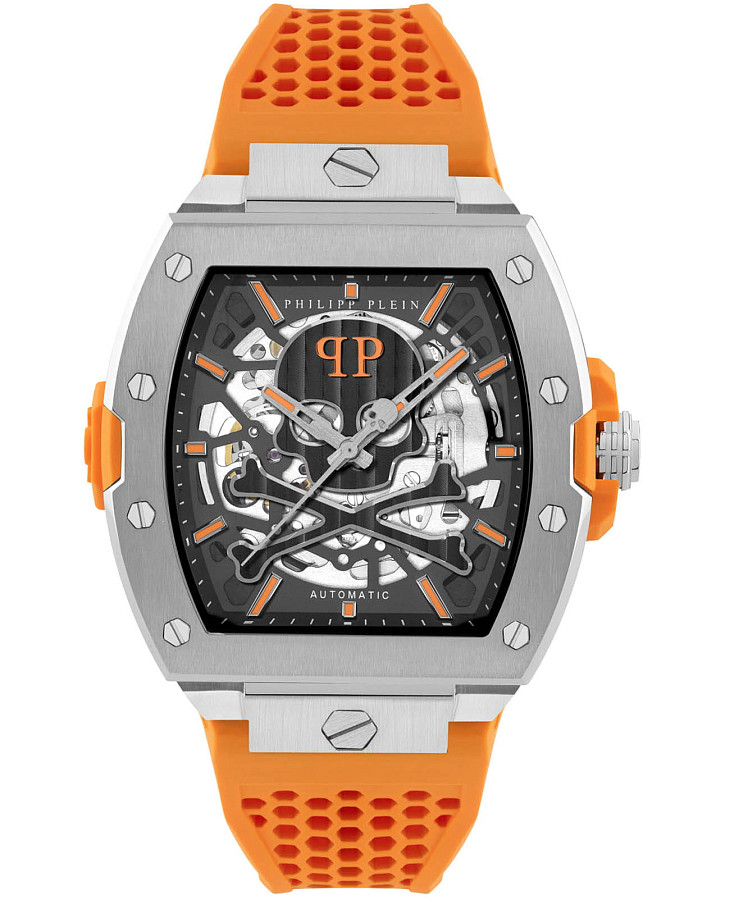 Часы Philipp Plein The Skeleton PWJFA1225 — мужские, черный