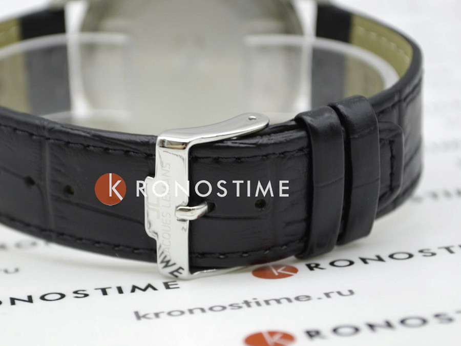 Часы Jacques Lemans Classic 1-1540B — белый, сталь