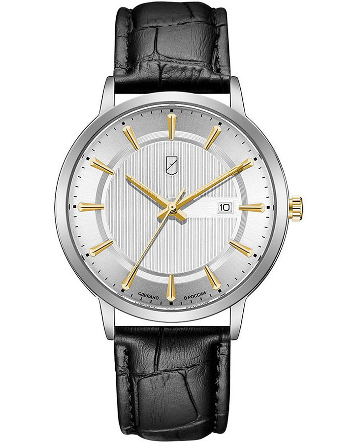 Часы УЧЗ Spectr 1521A1L4 — мужские, серебристый