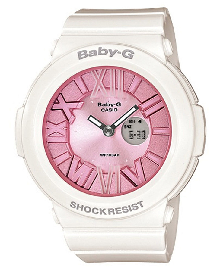 Часы Casio Baby-G BGA-161-7B2 — женские, розовый