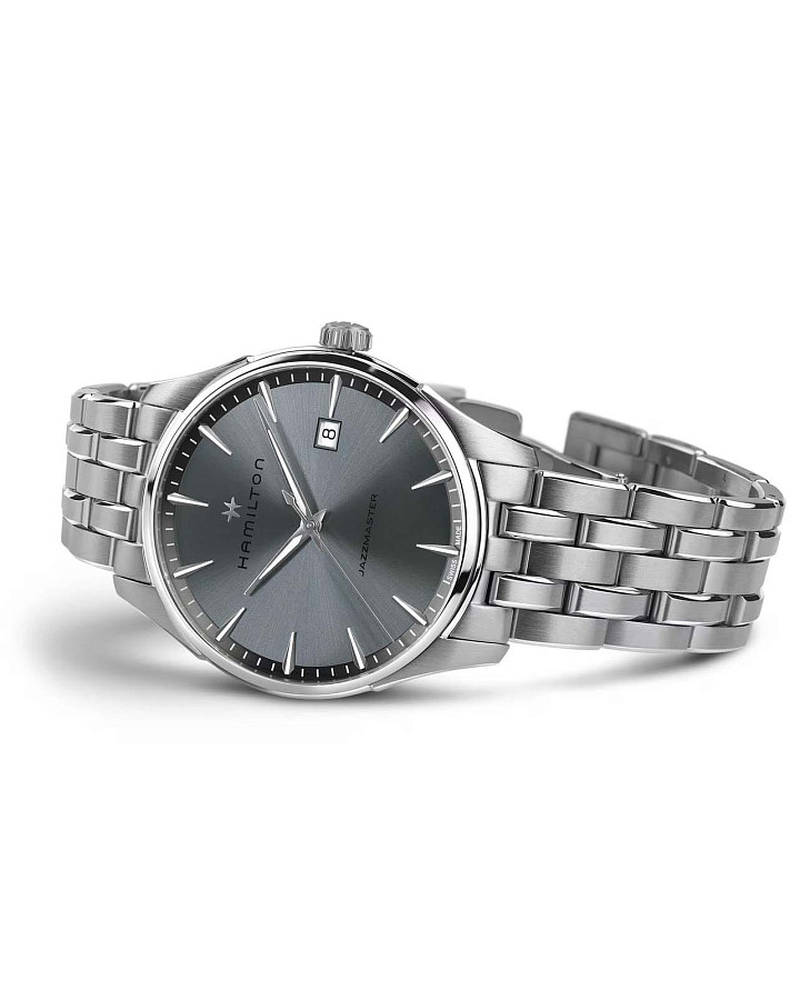 Часы Hamilton Jazzmaster Gent Quartz H32451142 — сталь металл, Швейцария