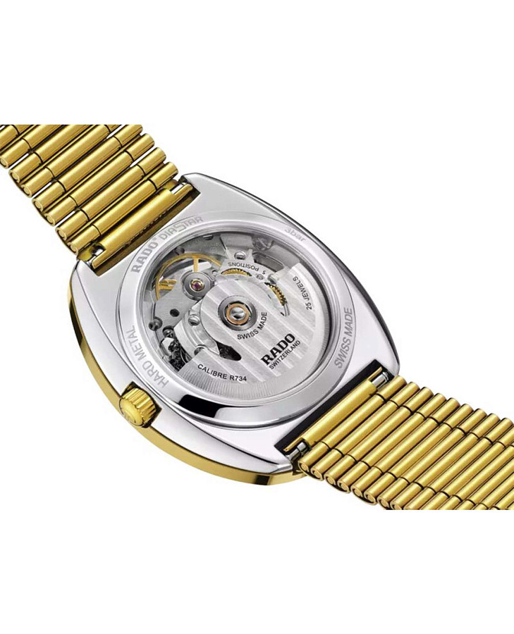 Часы Rado DiaStar The Original Automatic R12064263 — сталь c pvd покрытием, женские