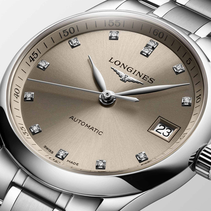 Часы Longines Master Collection L2.357.4.07.6 — женские, нержавеющая сталь
