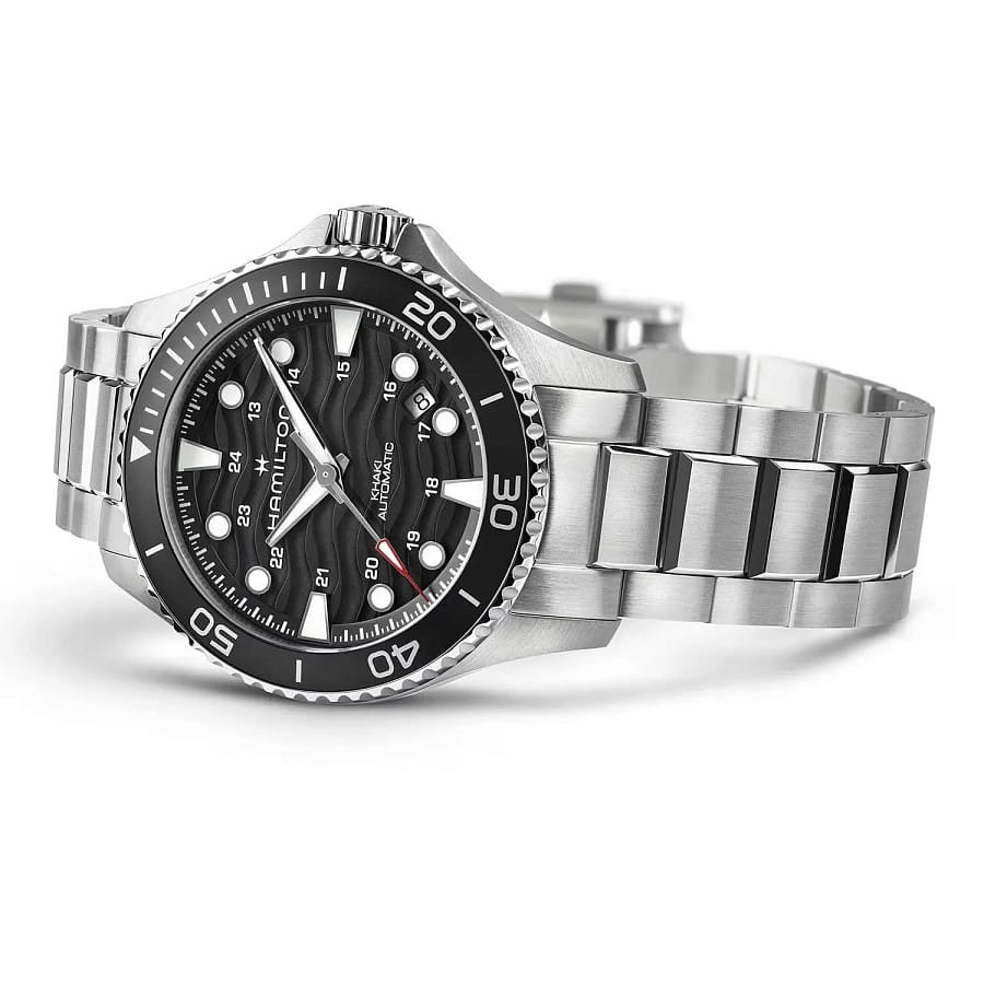 Часы Hamilton Khaki Navy Scuba Auto H82415130 — механические, Швейцария, мужские