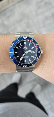 Фото покупателя: Швейцарские механические наручные часы Swiss Military by Chrono Automatic Dive SMA34086.02