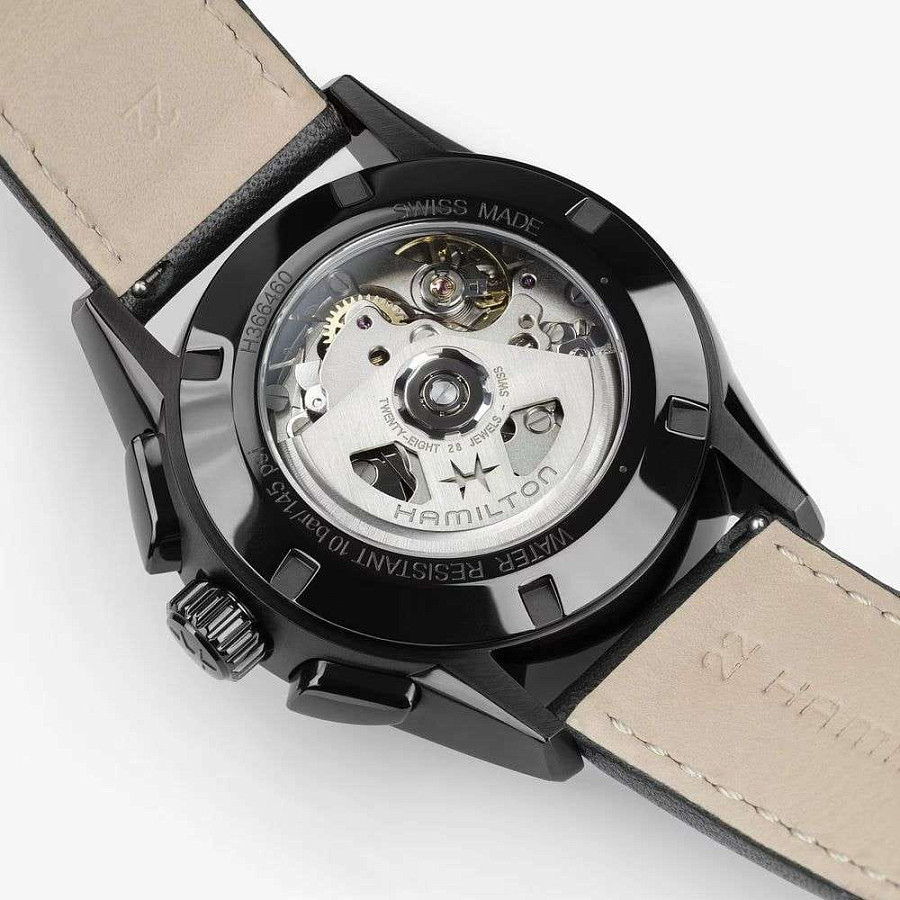 Часы Hamilton Jazzmaster Performer Autochrono 42mm H36646780 — Швейцария, механические