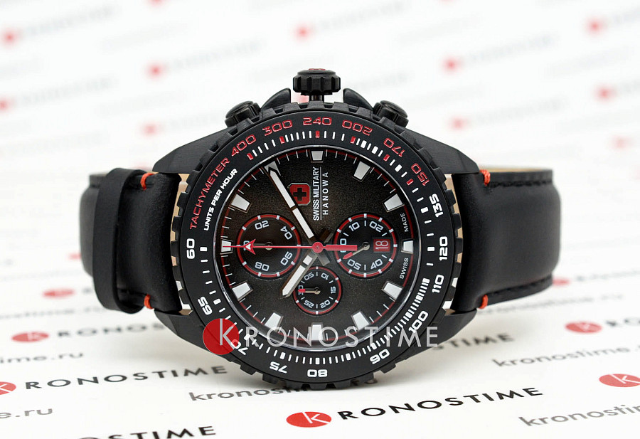Часы Swiss Military Hanowa Stone Marten SMWGC0001832 — кварцевые, сталь металл