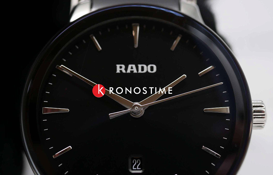 Часы Rado Centrix R30026152 — сталь + высокотехнологичная керамика, женские